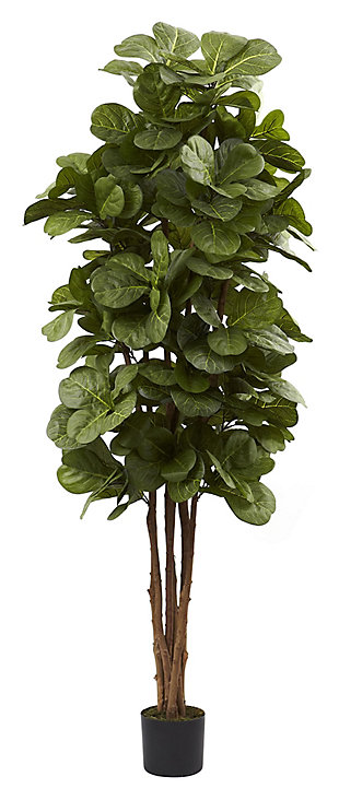 Home Accents 6’ Fiddle Leaf Fig Silk Tree, , large