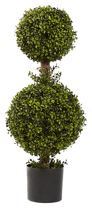 Home Accents 35” Double Boxwood Topiary, , large