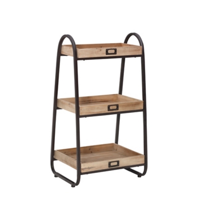 Linon Three Tiered Bath Stand, , large