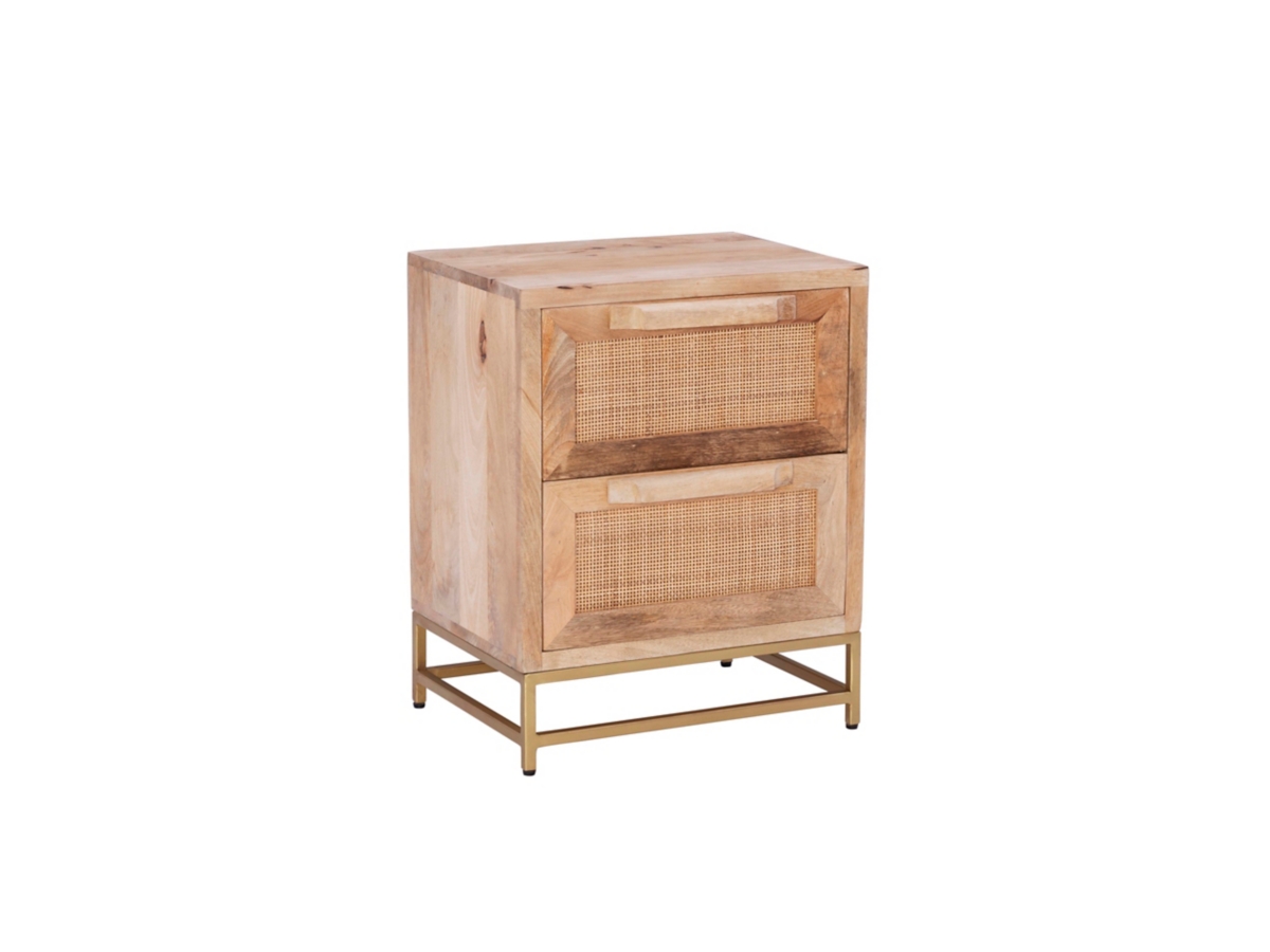 Rattan Cabinet Two Drawers Ashley