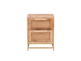 Rattan Cabinet Two Drawers