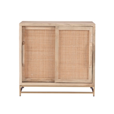 Rattan Cabinet Two Sliding Doors