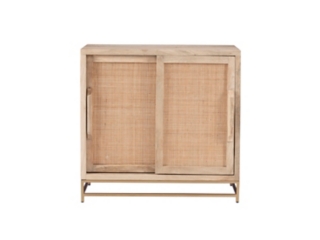 Rattan Cabinet Two Sliding Doors