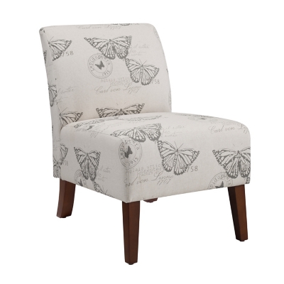 Sandy Butterfly Accent Chair