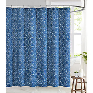 Pem America Brooklyn Loom Katrine Shower Curtain, , rollover