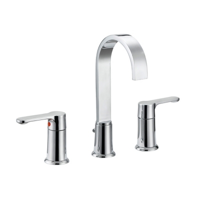 Safavieh Placid Widespread Dual Handle Bathroom Faucet, , large