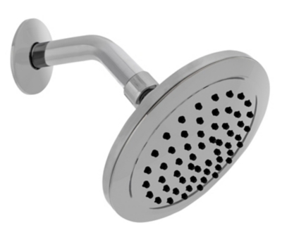 Safavieh Exhale Stainless Steel Single Setting Shower Head, , large