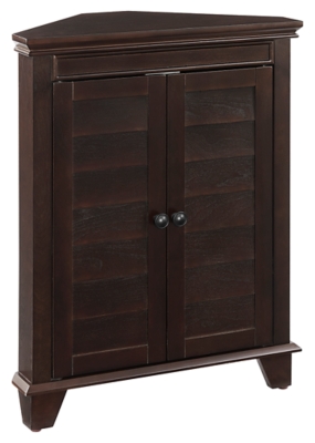 Crosley Lydia Corner Cabinet | Ashley Furniture HomeStore