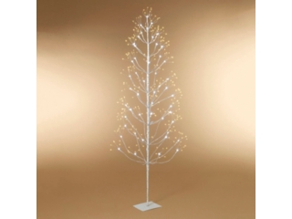 Artificial Christmas Wreaths - Battery Operated Prelit LED Wreath, Cool