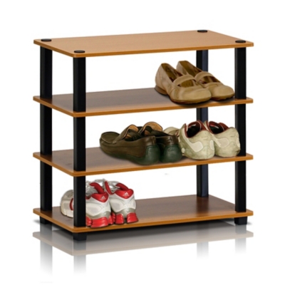 Furinno Turn S Tube 4 Tier Shoe Rack Ashley Furniture Homestore