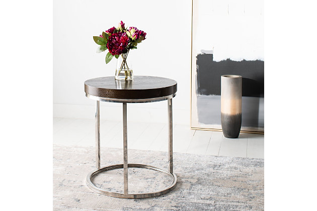 Safavieh Turner Round End Table, Ashley Furniture Round End Tables
