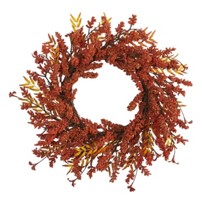 Harvest 18" Harvest Berry Artificial Wreath, , large