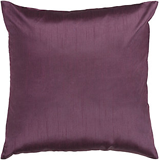 Surya Ella Throw Pillow, Purple, rollover