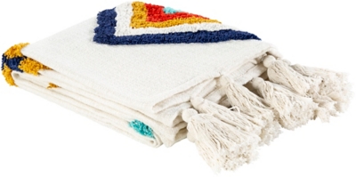 Surya Tucker Throw Blanket, , rollover