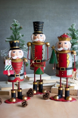 metal christmas nutcracker