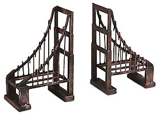 Home Accents Bridge Bookend (Set of 2), , large