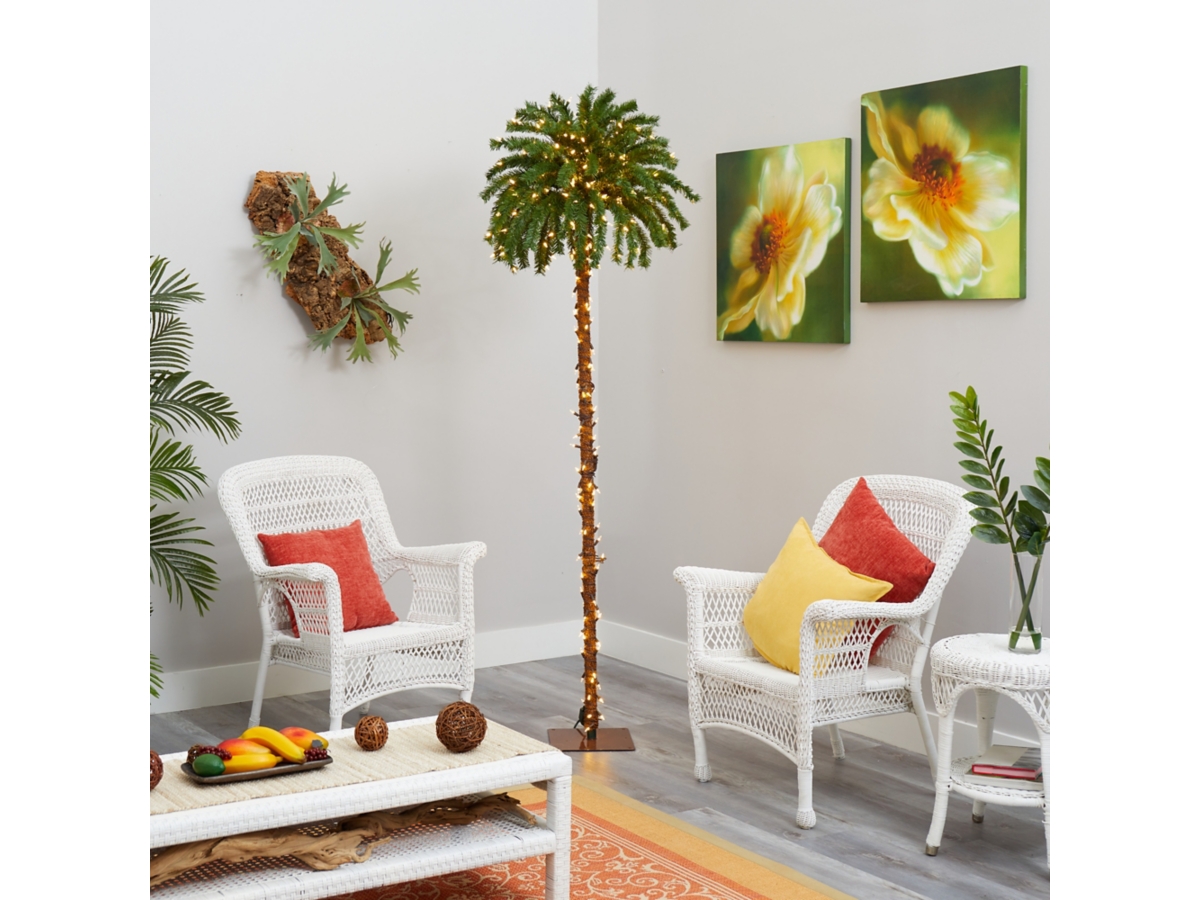 春に散るWDS×EVERLAST PALM TREE SATIN Sサイズ Sylvester Palm - Dino's Palms