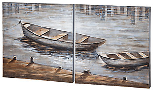 Home Accents Boat Wall Art (Set of 2), , large
