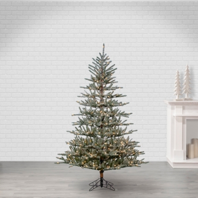 Sterling 7ft. Flocked Scotch Pine with Incandescent Lights, , rollover