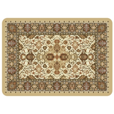 Bungalow Premium Comfort Tabriz Natural 22"x31" Mat, Natural, large