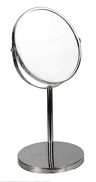 Home Accents Chrome Plated Steel Double Sided Mirror, , rollover