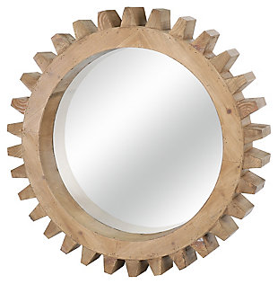 Home Accents Gear Shaped Mirror, , large