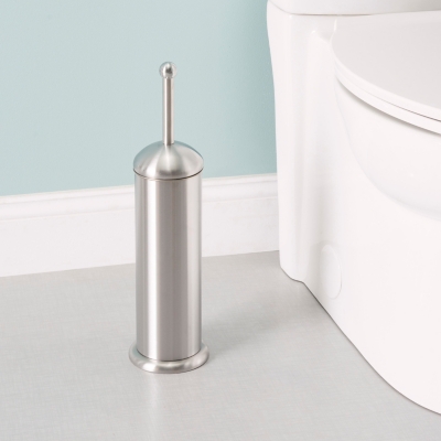 A600006351 Home Accents Stainless Steel Toilet Brush, Silver sku A600006351