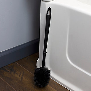 Home Accents Plastic Toilet Brush, Bronze, rollover