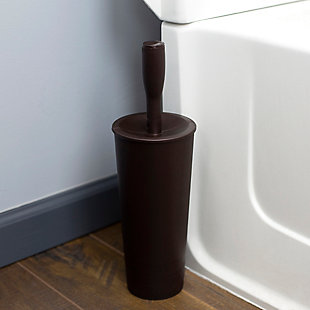 Home Accents Tapered Plastic Toilet Brush Holder, , rollover