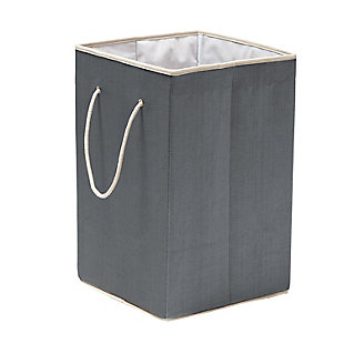 Honey-Can-Do Collapsible Resin Clothes Hamper, , large