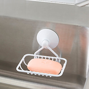Home Accents Vinyl Soap Dish with Suction Cup, , rollover