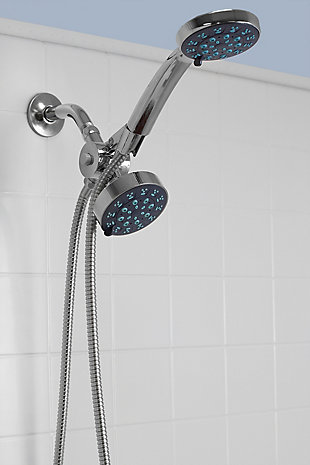 Sunbeam Sunbeam Pure Paradise 3.75 in. Fixed and Handheld Shower Head with 5 FT Hose, , large