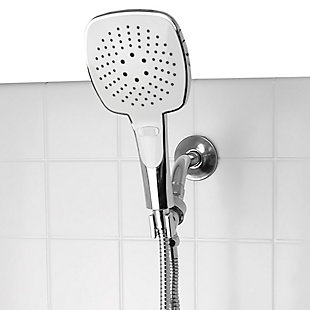 Sunbeam Sunbeam Modern Luxury Handheld 3 Function Shower Massager with 5 FT Hose and Integrated Pause Button, , large