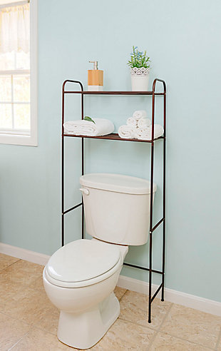 Home Accents 2 Shelf Bathroom Space Saver, , rollover