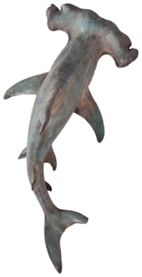 Home Accents Shark Sculpture, Gray