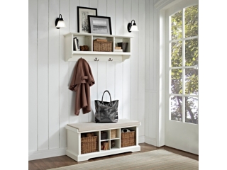 Crosley Furniture Brennan 2-Piece Entryway Set