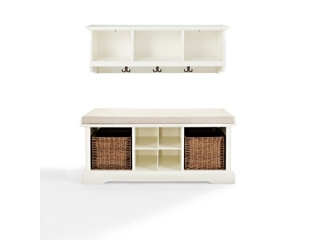 Crosley Furniture Brennan 2-Piece Entryway Set