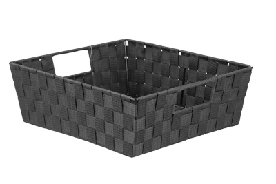 Contemporary Large Woven Bin, , large