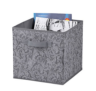 Contemporary Damask Storage Box, , rollover