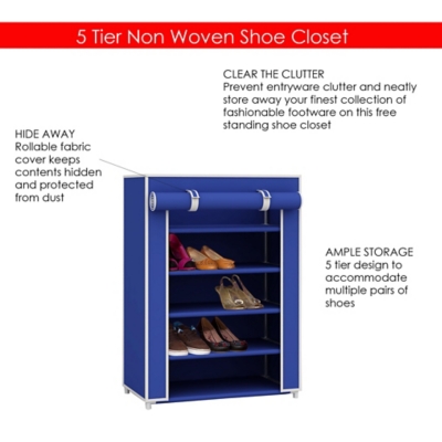 Sunbeam Five Tier Shoe Rack Ashley Furniture Homestore