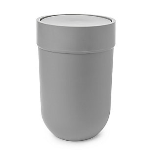 Umbra 1.6 Gallon (6L) Touch Trash Can with Lid, Gray, large