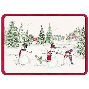 Christmas  Premium Comfort Snowman 22"x31" Mat, , rollover