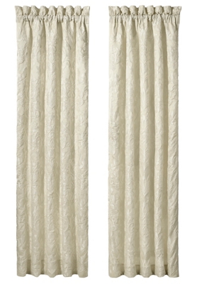 J.Queen New York Marquis 84 Window Panel Pair, Ivory