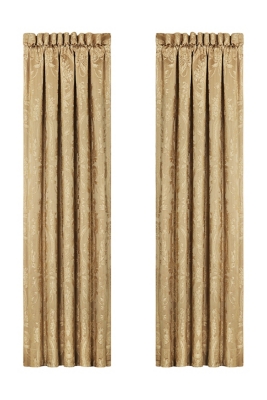J.Queen New York Napoleon - Gold 84" Window Panel Pair, , large