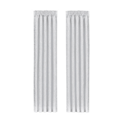 J.Queen New York Astoria - White 84 Window Panel Pair