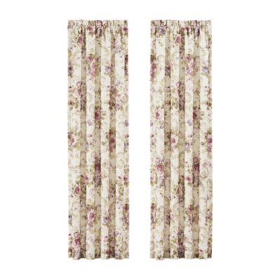 J.Queen Royal Court Chambord 84" Window Panel Pair, , large