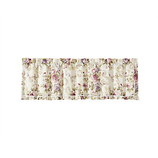 J.Queen Royal Court Chambord Window Straight Valance, , rollover