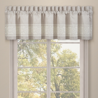 J.Queen New York Lauralynn Window Straight Valance, , large