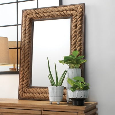 Relaxed Elegance Finley Mirror, Brown