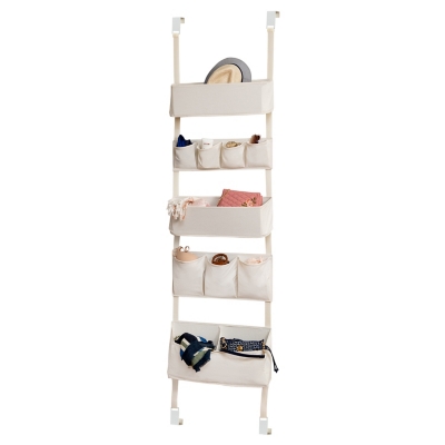 Honey-Can-Do Entryway Organizer with Hooks And Shoe Storage